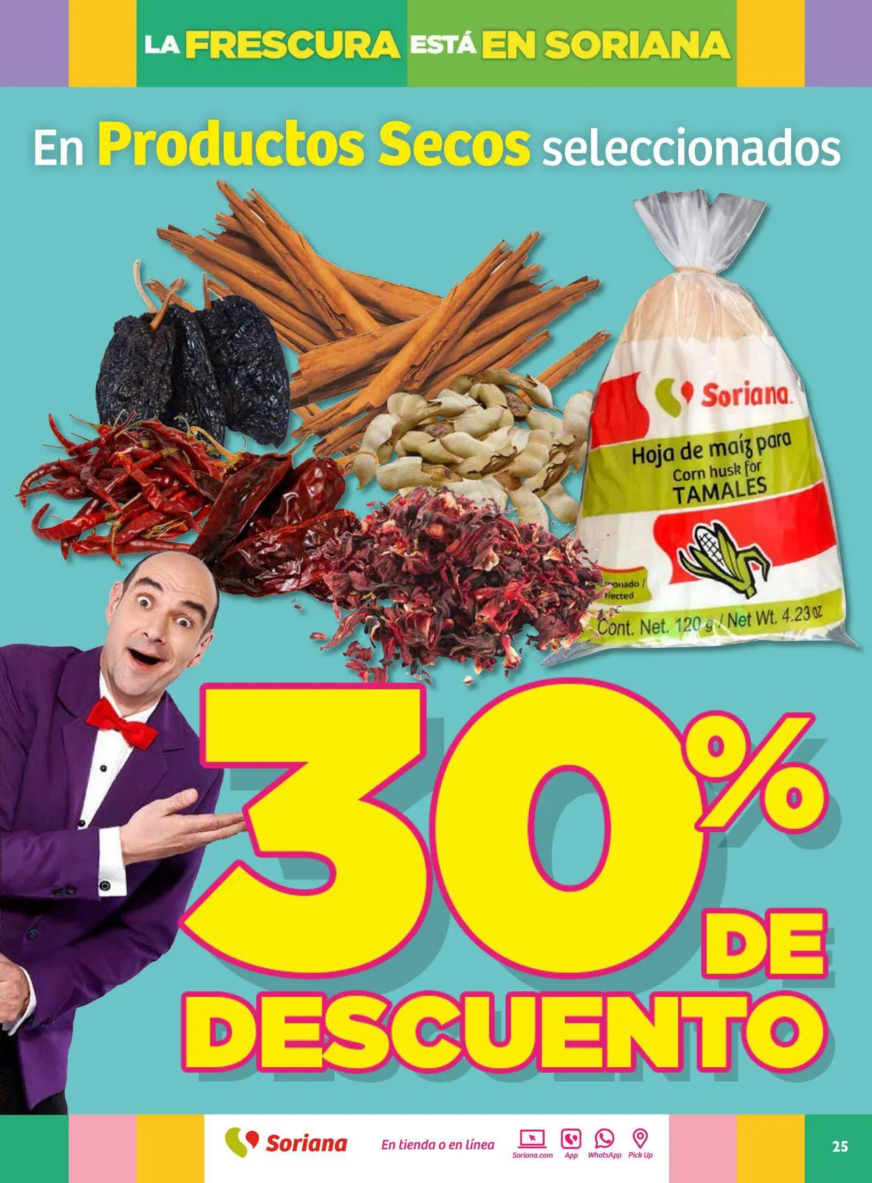 Catálogo de Soriana - Folleto Julio Regalado Mercado Nacional Oferta actual 13 de julio al 20 de julio 2023 - Pagina 25