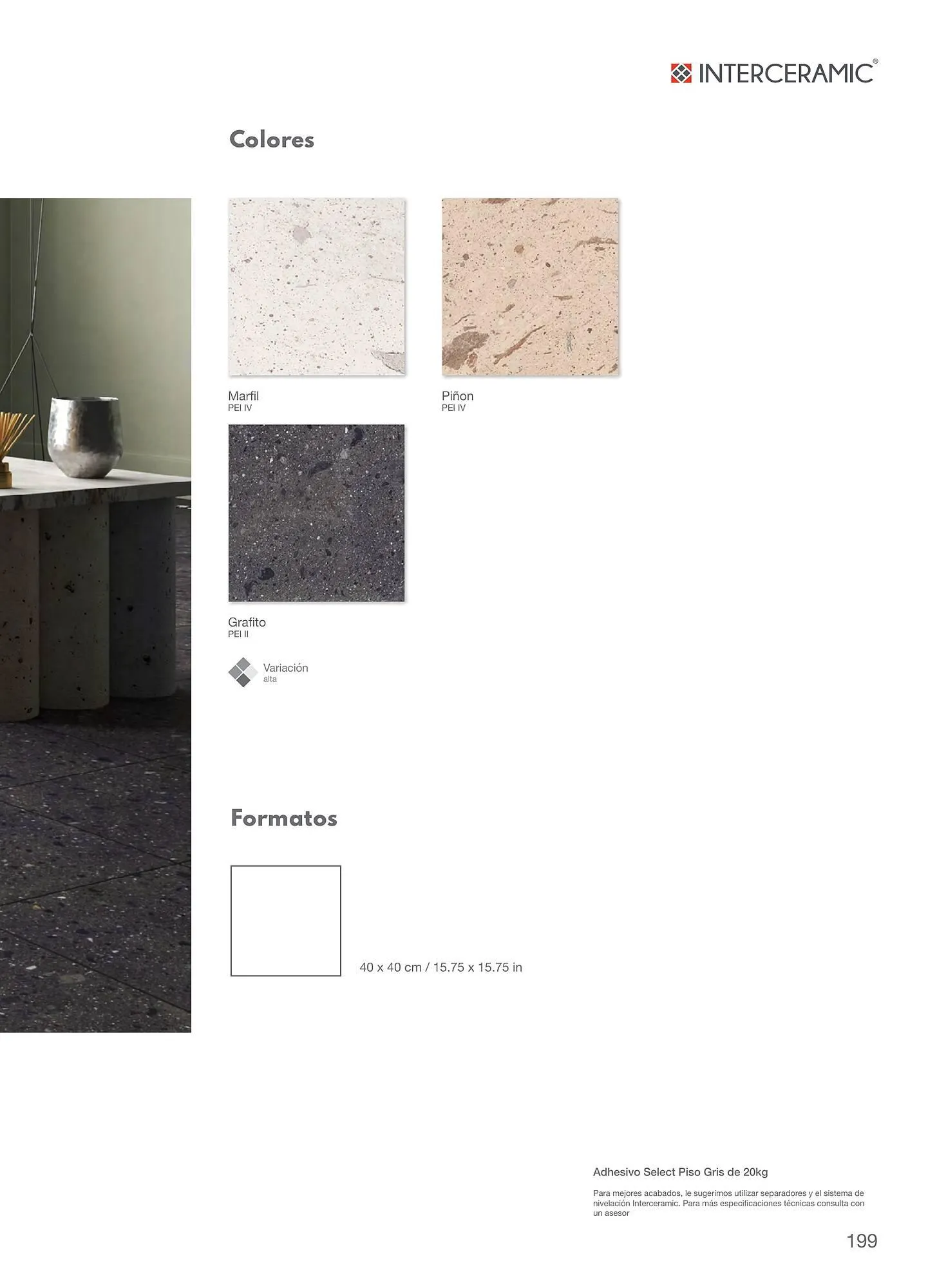 Catálogo de Catálogo Interceramic 12 de marzo al 31 de diciembre 2024 - Pagina 199
