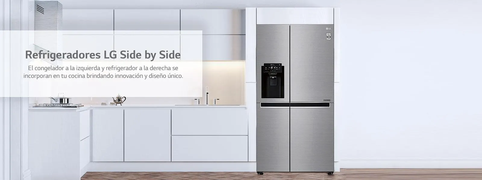 Refrigerador Duplex 27 pies cúbicos - Plata con Despachador de Agua y Hielos | SMART INVERTER