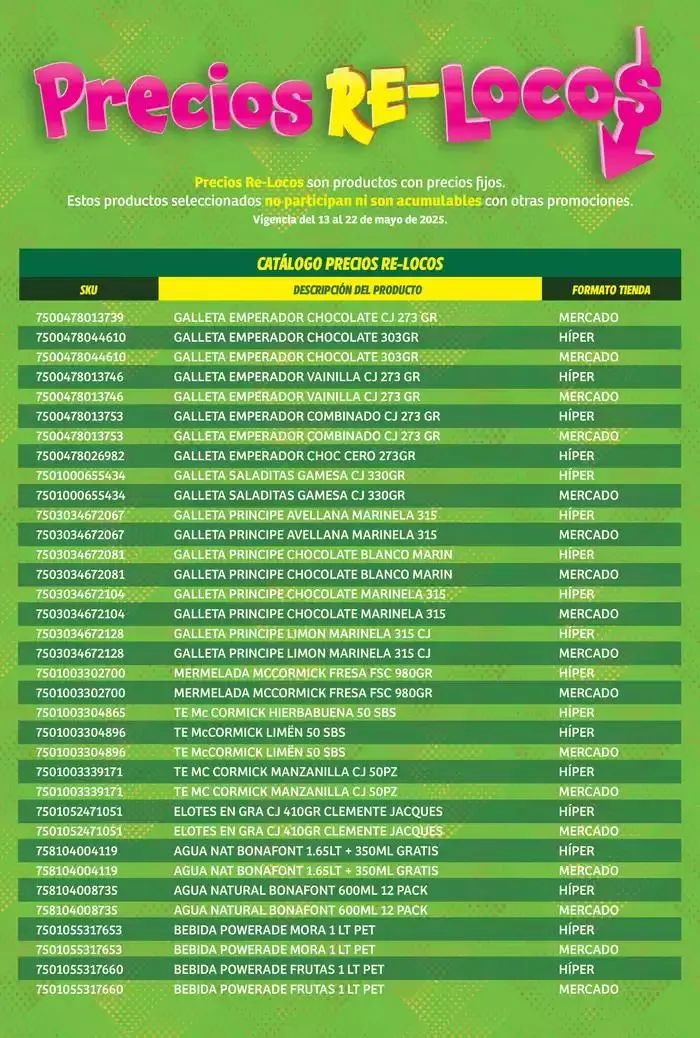 Catálogo de Catálogo Re Locos Híper Nacional 19 de mayo al 22 de mayo 2025 - Pagina 3