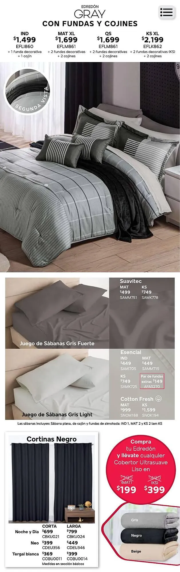 Catálogo de Catálogo Colchas Concord 26 de agosto al 31 de diciembre 2024 - Pagina 18