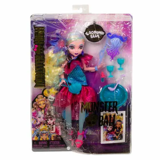 Mattel Monster High Muñeca Baile Monstruoso Lagoona HNF71