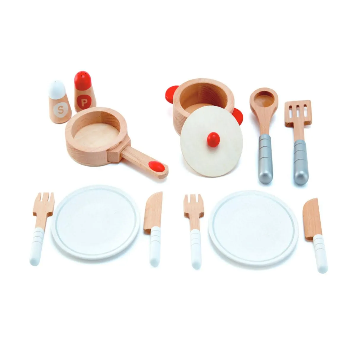 JUEGO COMPLETO PARA COCINAR Y SERVIR