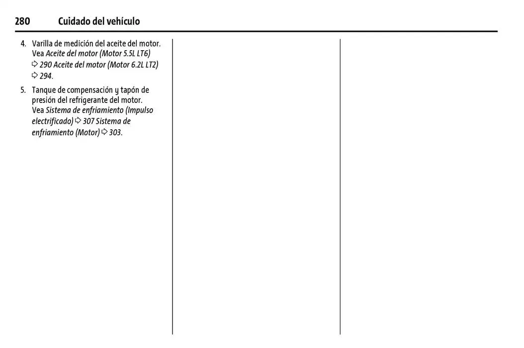 Catálogo de Chevrolet Corvette Stingray Manual del propietario 22 de enero al 31 de diciembre 2025 - Pagina 281