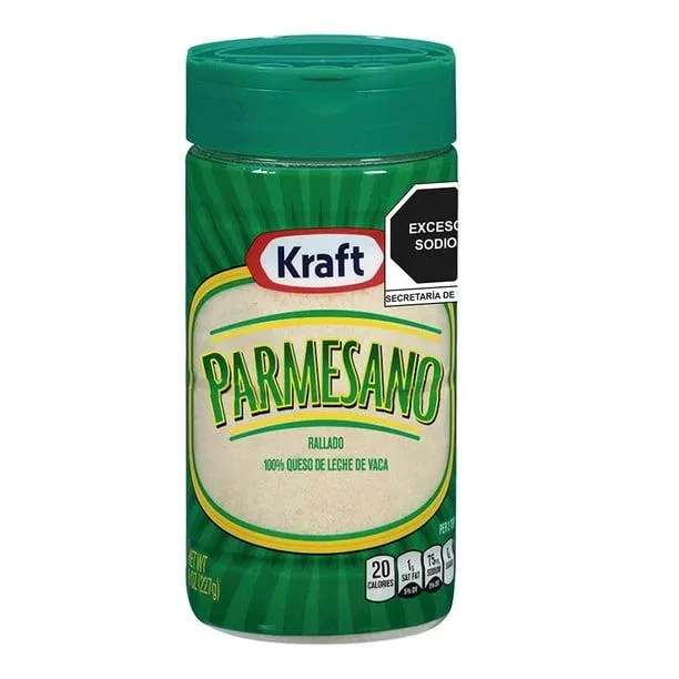 Queso parmesano Kraft rallado 227 g
