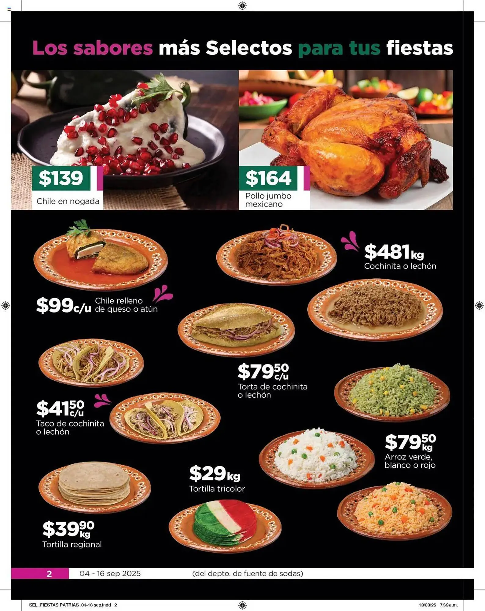 Catálogo de Folleto Chedraui 4 de septiembre al 17 de septiembre 2025 - Pagina 2