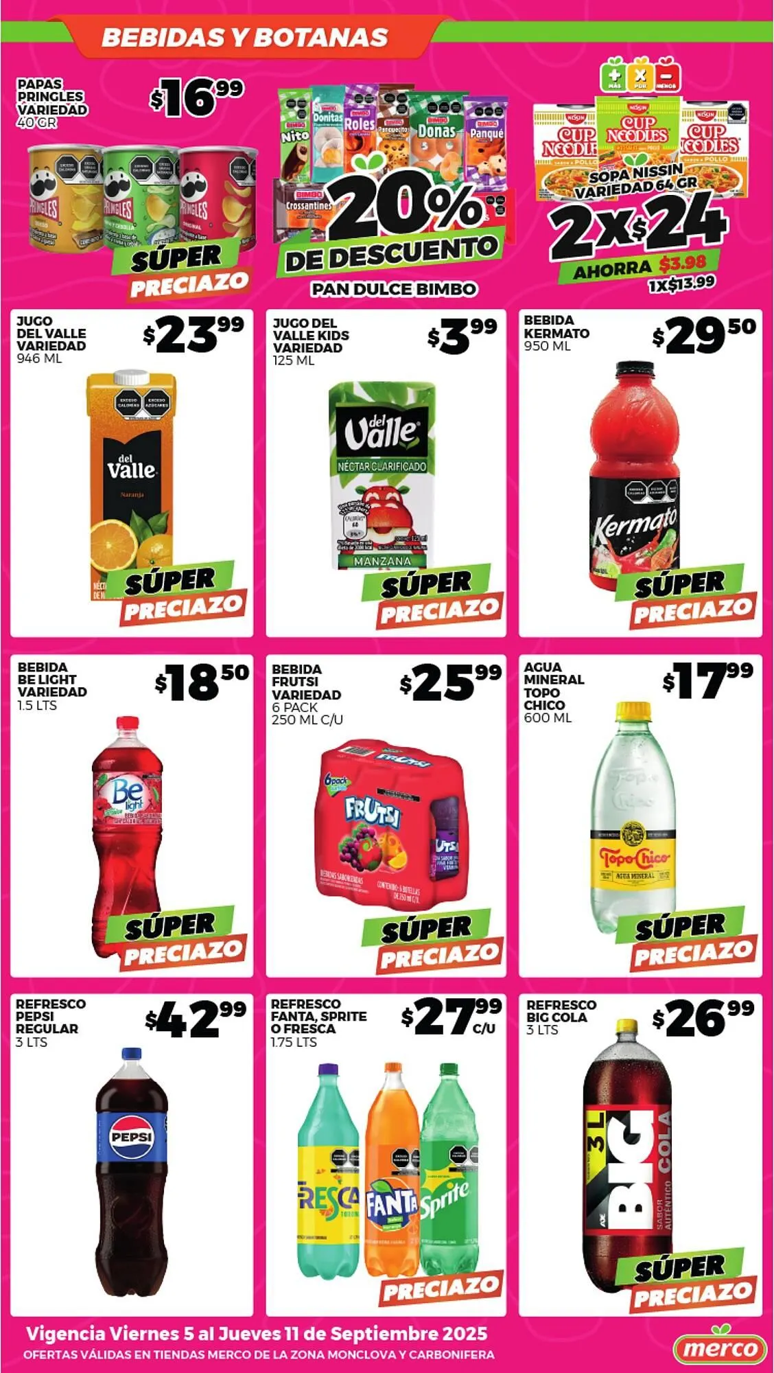 Catálogo de Folleto Merco 5 de septiembre al 11 de septiembre 2025 - Pagina 9