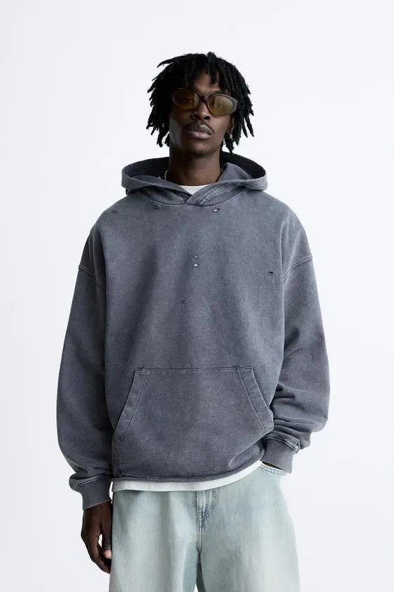 SUDADERA CAPUCHA GRÁFICOS ROLLING STONES ©