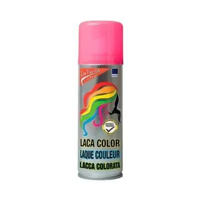 Laca Capilar La Fiesta Color Fucsia x 125ml