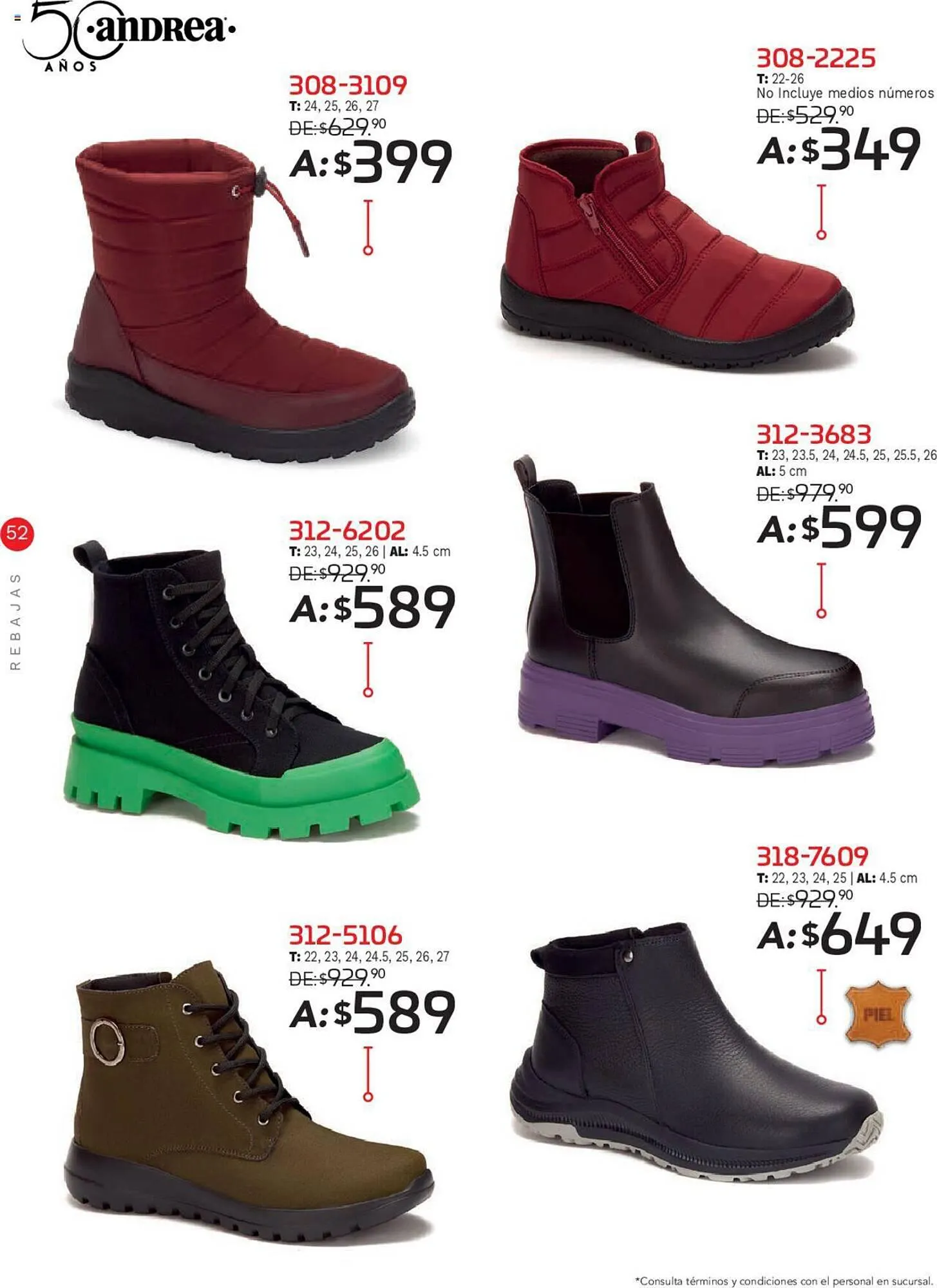 Catálogo de Catálogo Andrea 10 de diciembre al 30 de marzo 2024 - Pagina 52