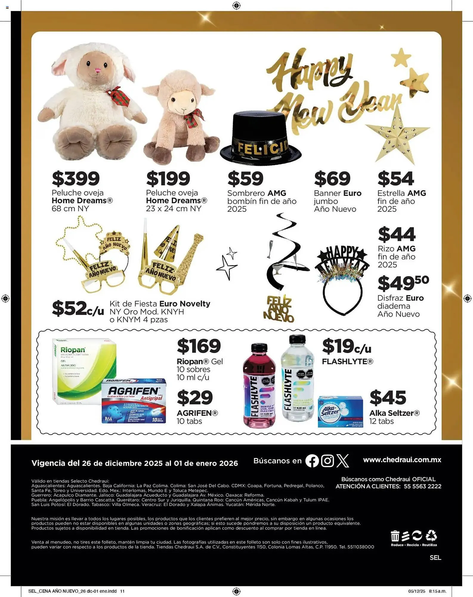 Catálogo de Folleto Chedraui 27 de diciembre al 1 de enero 2026 - Pagina 11