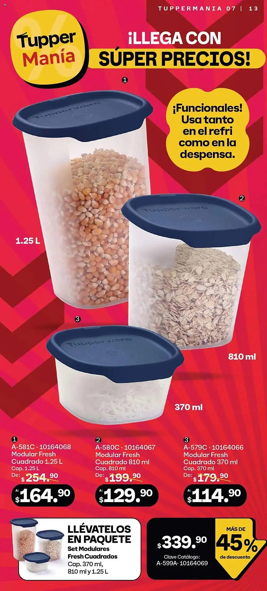 Catálogo de Catálogo Tupperware 16 de junio al 15 de julio 2025 - Pagina 13