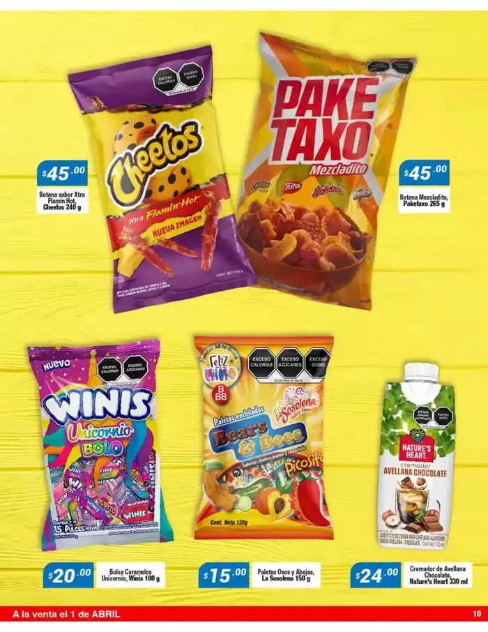 Catálogo de Volante Temporal Marzo 1 de abril al 30 de abril 2025 - Pagina 9