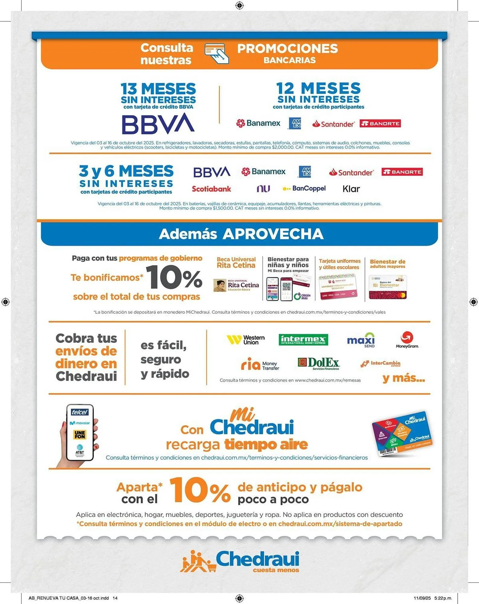 Catálogo de Folleto Chedraui 6 de octubre al 16 de octubre 2025 - Pagina 14