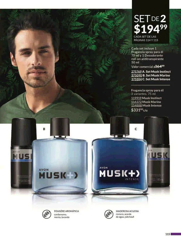 Catálogo de Avon COSMÉTICOS C10 15 de mayo al 19 de junio 2024 - Pagina 115