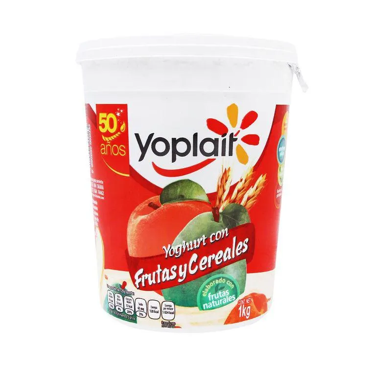 Yoghurt Yoplait Frutas Y Cereales 1Kg - Yoplait - 1 pieza