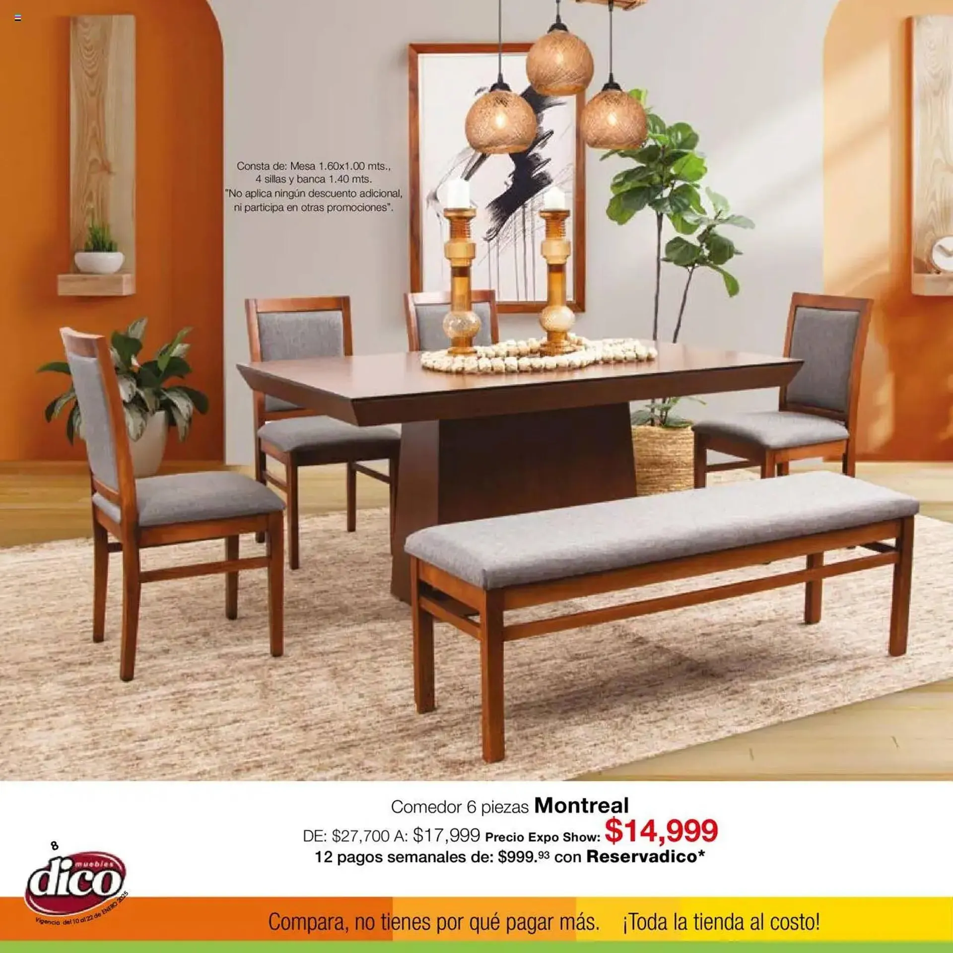 Catálogo de Catálogo Muebles Dico 10 de enero al 22 de enero 2025 - Pagina 8