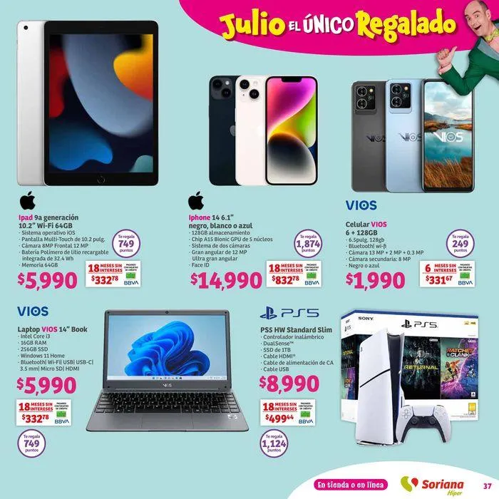 Catálogo de Julio Regalado Híper Nacional 13 de junio al 19 de junio 2024 - Pagina 37