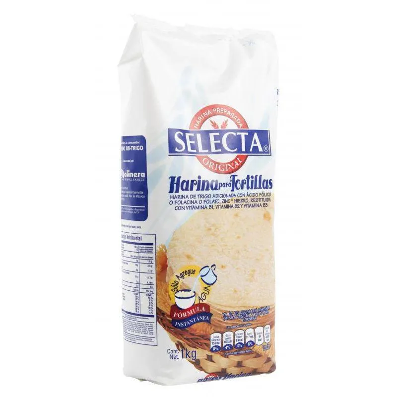 Harina de Trigo Tortillas 1 Kg
