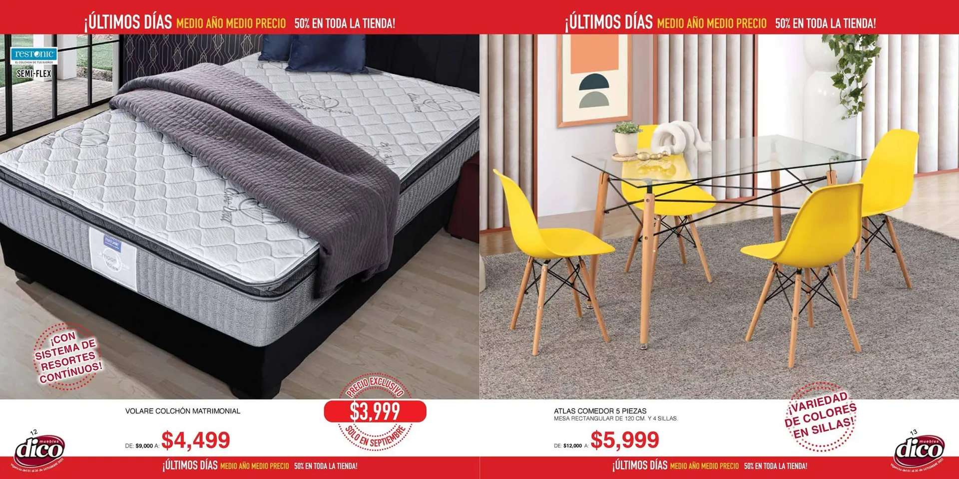 Catálogo de Catálogo Muebles Dico 9 de septiembre al 30 de septiembre 2025 - Pagina 7