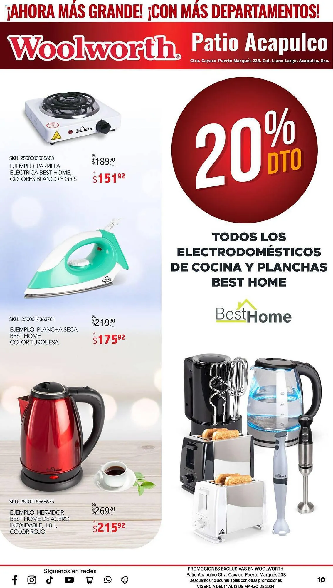 Catálogo de Catálogo Woolworth 14 de marzo al 18 de marzo 2024 - Pagina 10