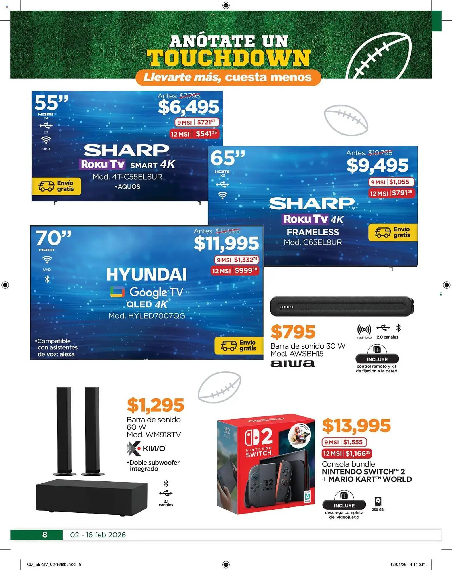 Catálogo de Folleto Chedraui 2 de febrero al 16 de febrero 2026 - Pagina 8