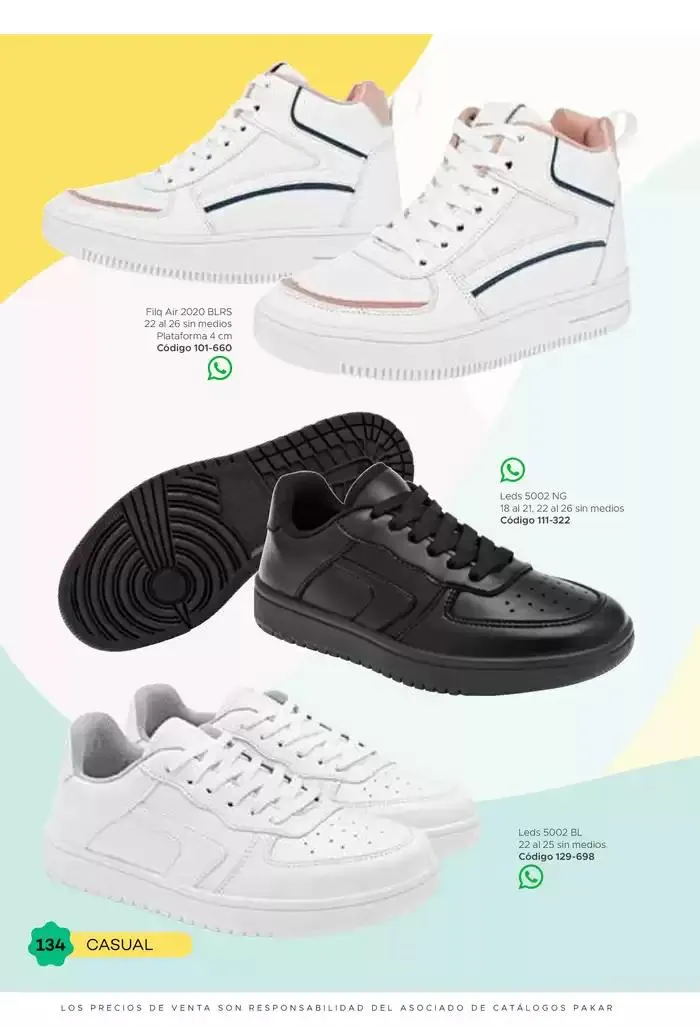 Catálogo de Pakar Casual 31 de enero al 31 de agosto 2025 - Pagina 134