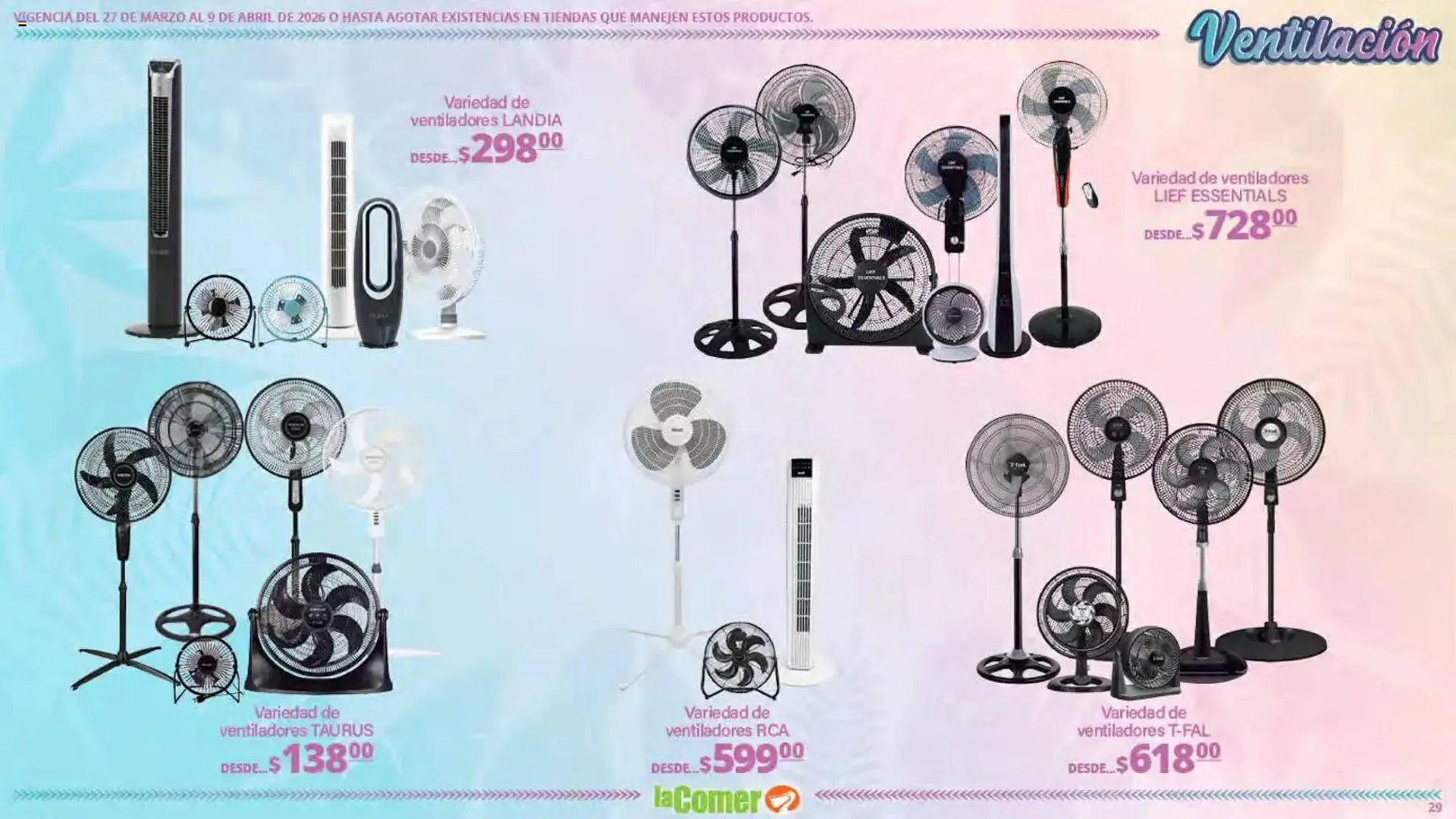 Catálogo de Folleto La Comer 27 de marzo al 10 de abril 2026 - Pagina 29