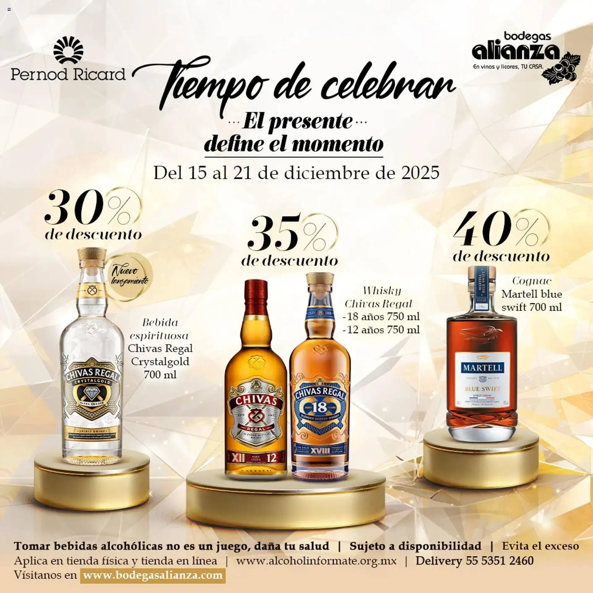 Catálogo de Folleto Bodegas Alianza 15 de diciembre al 21 de diciembre 2025 - Pagina 1