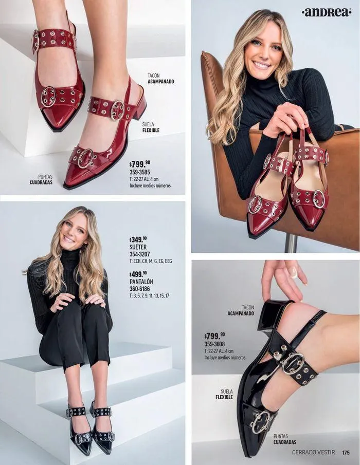 Catálogo de ANDREA - CALZADO DAMA 26 de agosto al 25 de enero 2025 - Pagina 83