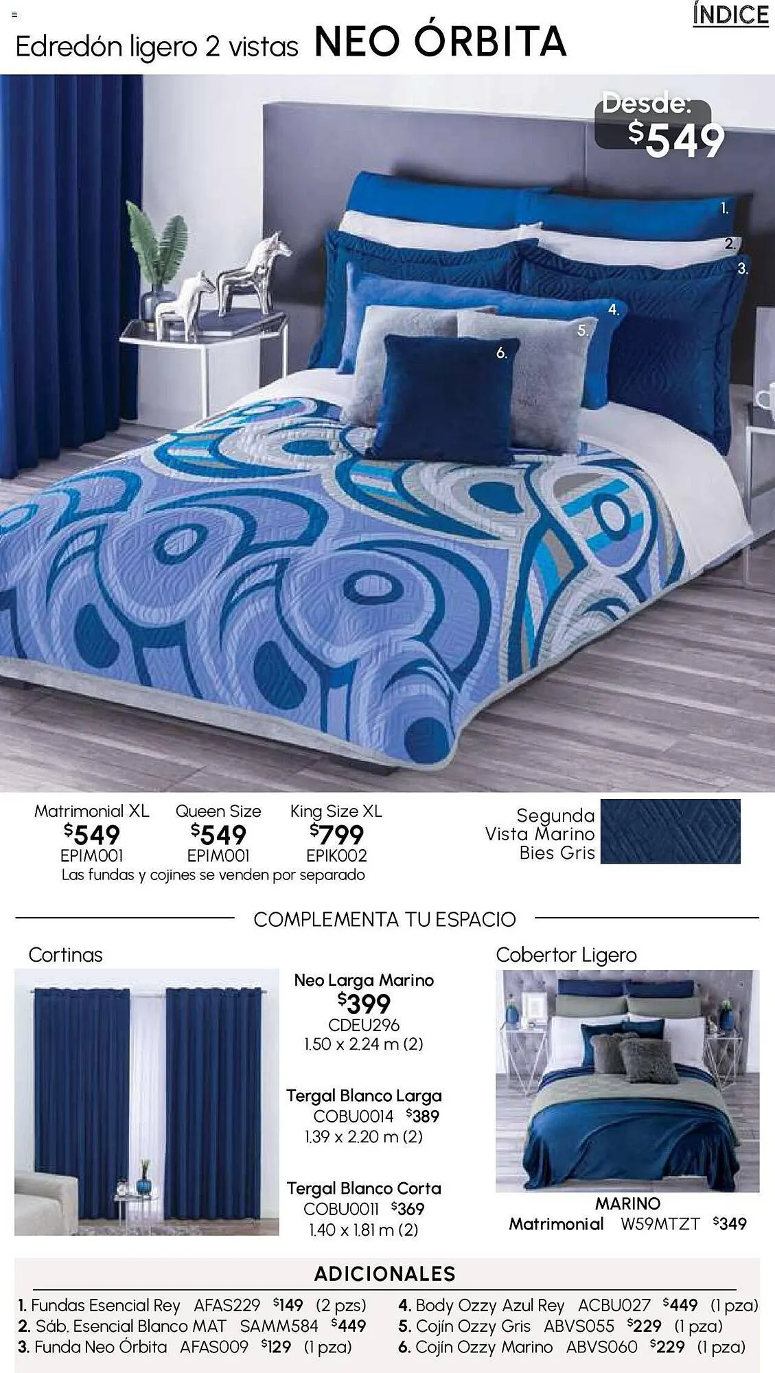 Catálogo de Catálogo Colchas Concord 13 de julio al 20 de julio 2023 - Pagina 20