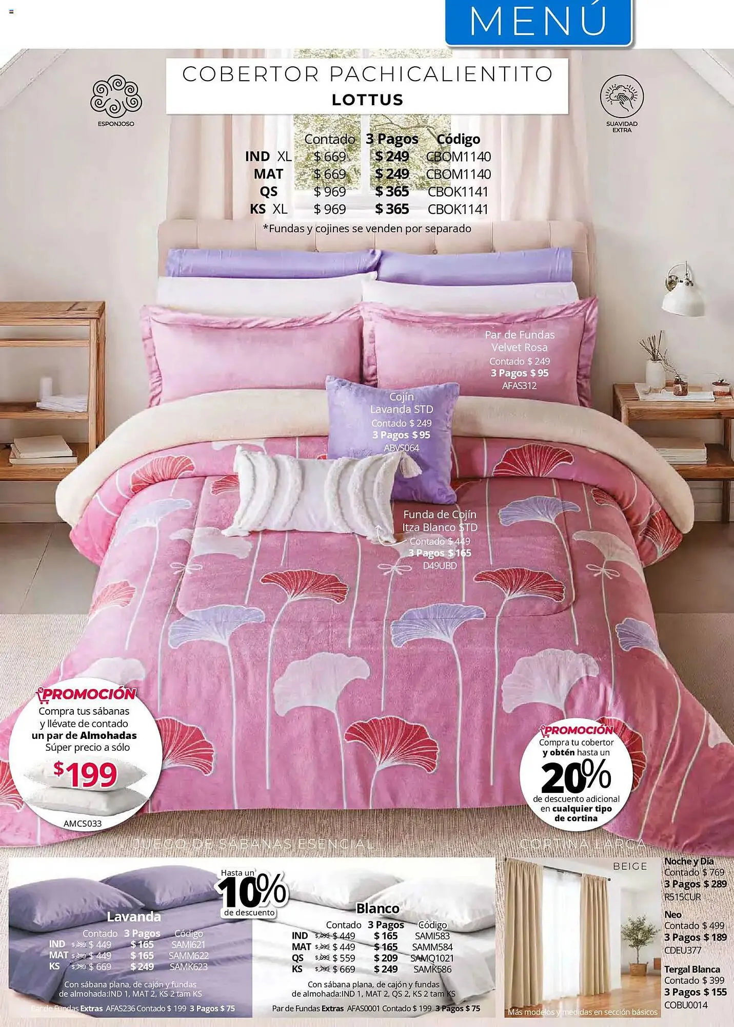 Catálogo de Catálogo Colchas Concord 1 de mayo al 1 de agosto 2026 - Pagina 289