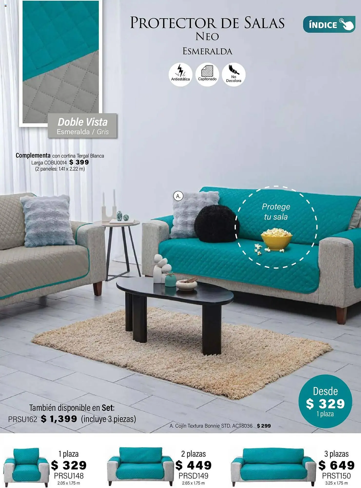 Catálogo de Catálogo Colchas Concord 1 de noviembre al 1 de febrero 2026 - Pagina 251