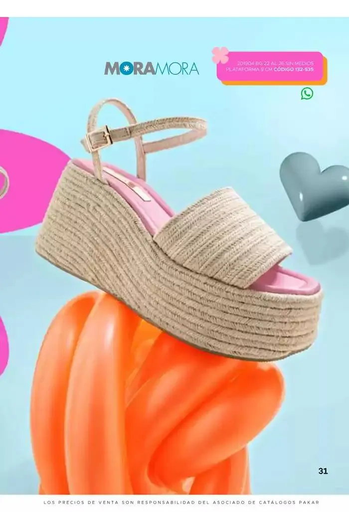 Catálogo de Pakar Sandalia 31 de enero al 31 de mayo 2025 - Pagina 31