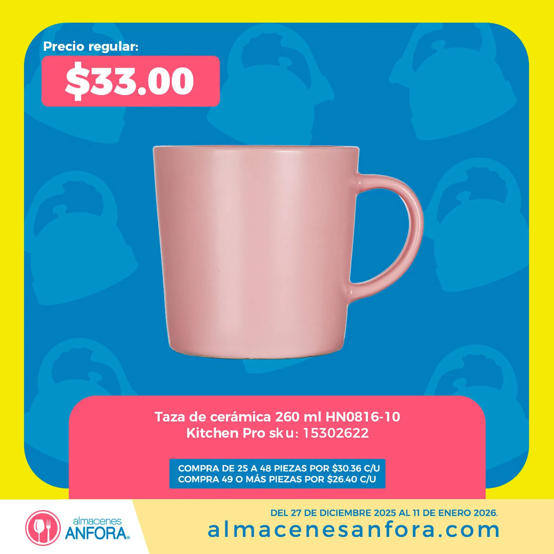 Catálogo de Catálogo Almacenes Anfora 8 de enero al 11 de enero 2026 - Pagina 1