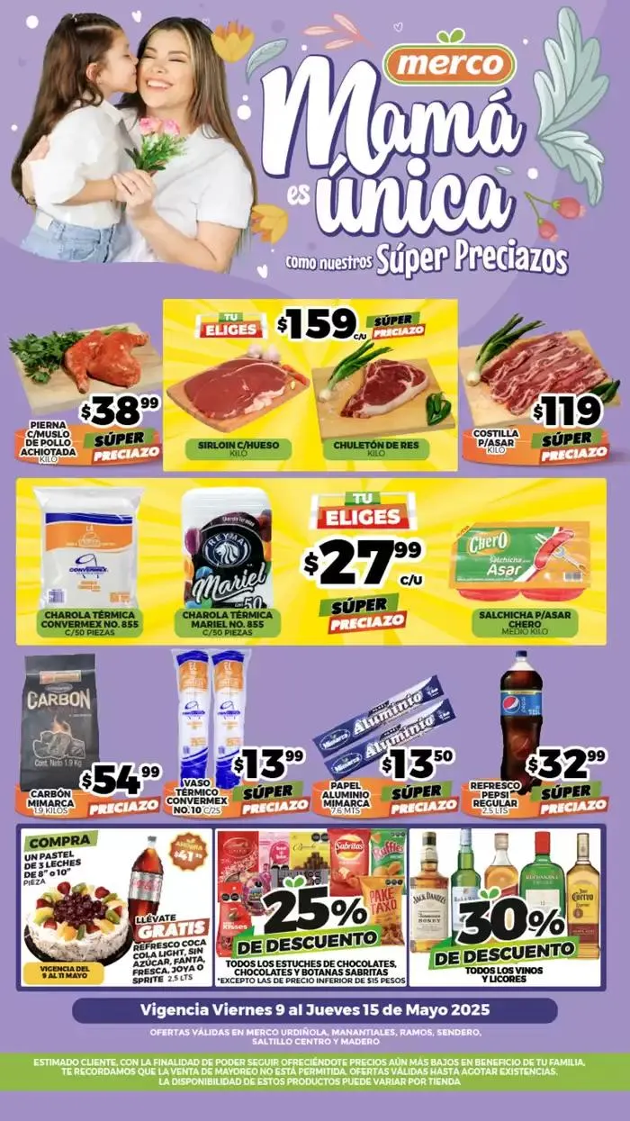 Catálogo de Mamá es única 9 de mayo al 15 de mayo 2025 - Pagina 1