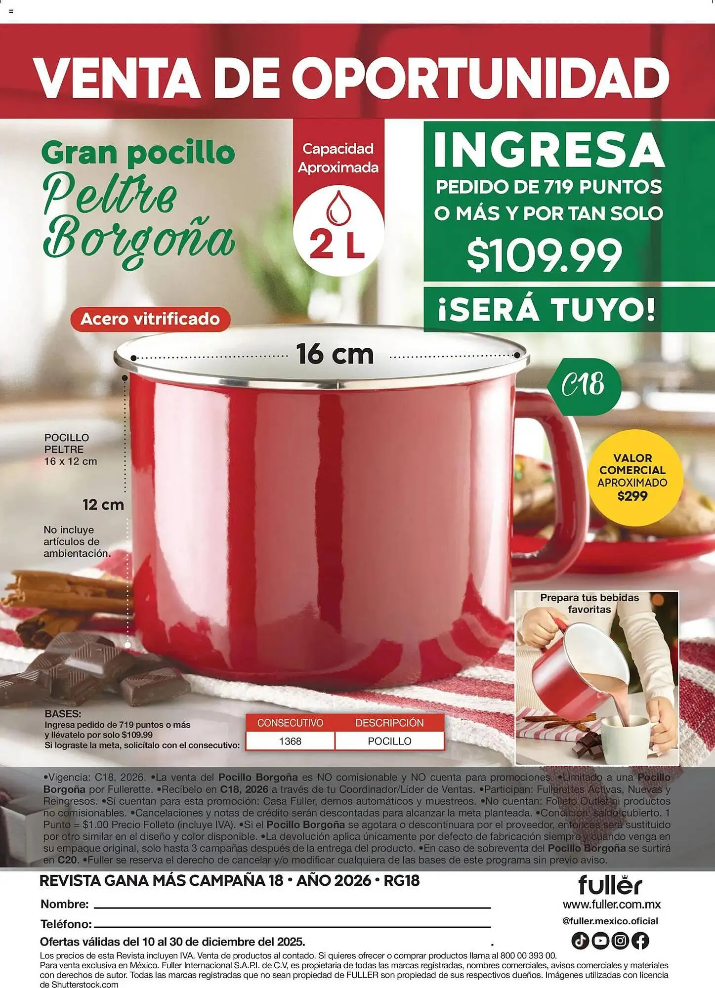 Catálogo de Catálogo Fuller 10 de diciembre al 31 de diciembre 2025 - Pagina 40