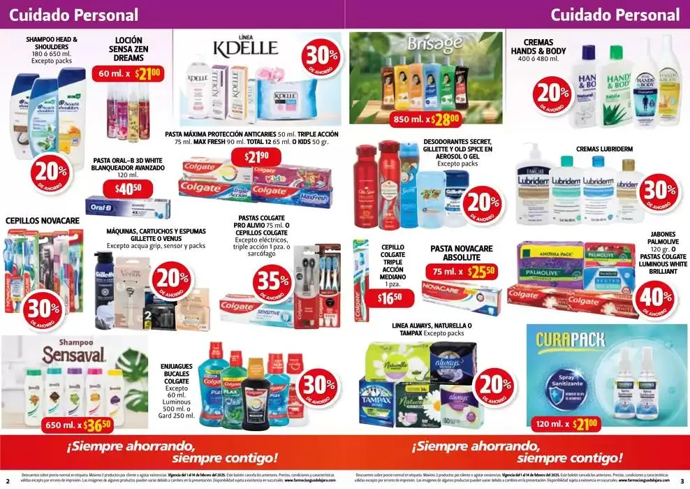 Catálogo de Boletín Farmacias Guadalajara 11 de febrero al 14 de febrero 2025 - Pagina 2