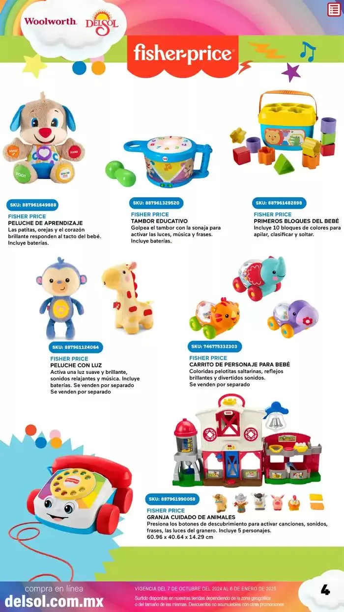 Catálogo de Llegó el Castillo del Juguete 15 de octubre al 6 de enero 2025 - Pagina 4