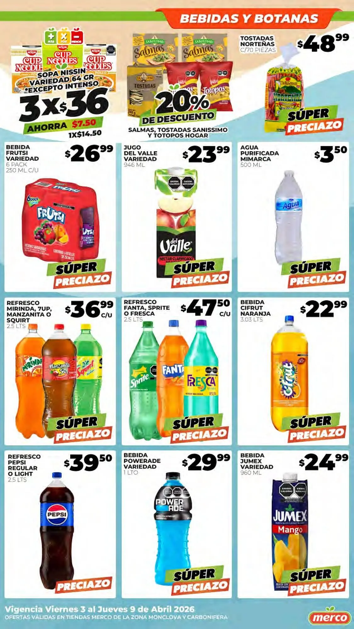 Catálogo de Folleto Merco 3 de abril al 9 de abril 2026 - Pagina 8