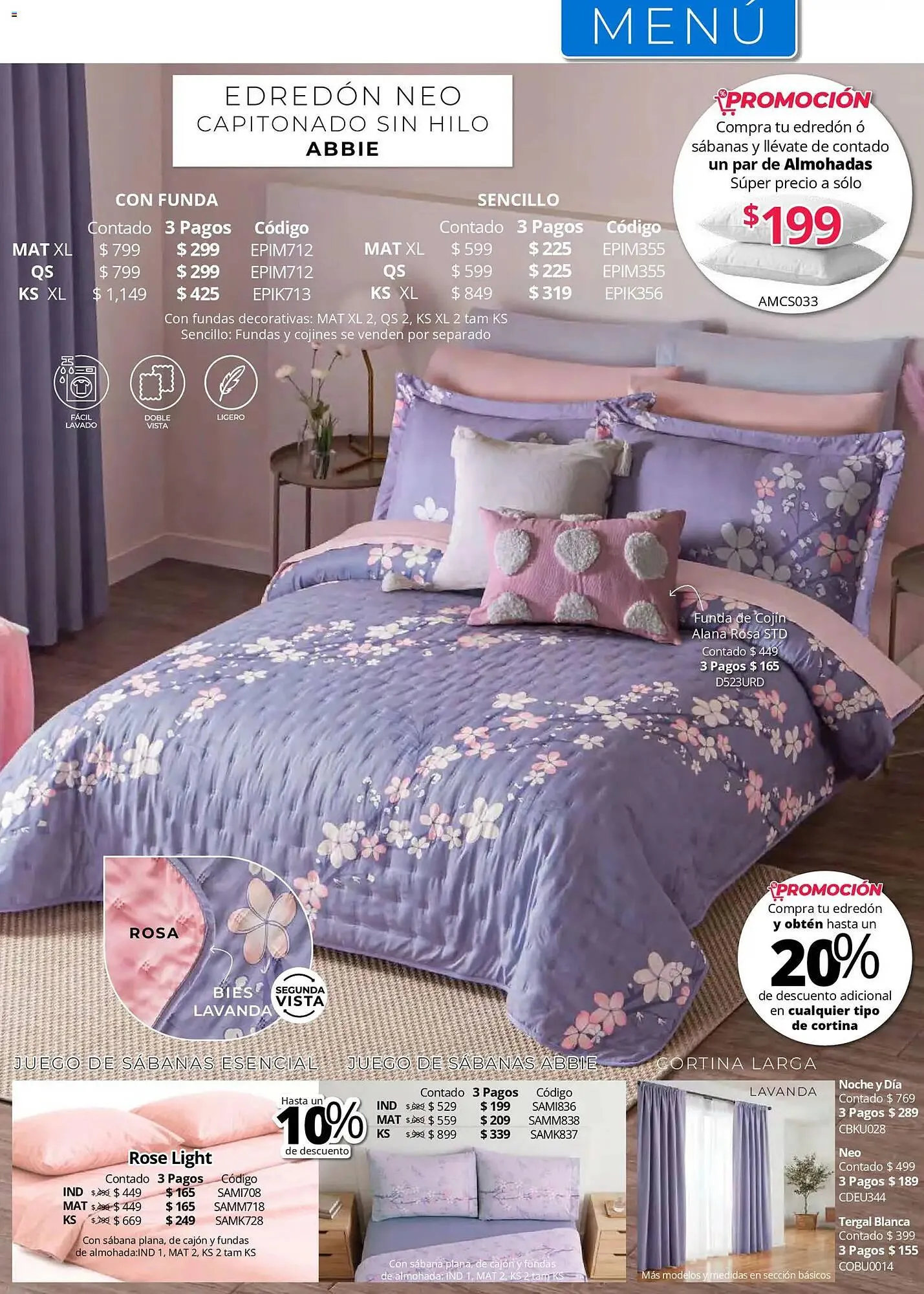 Catálogo de Catálogo Colchas Concord 1 de mayo al 1 de agosto 2026 - Pagina 79