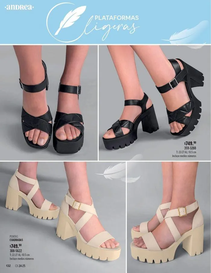 Catálogo de ANDREA - CALZADO DAMA 26 de agosto al 25 de enero 2025 - Pagina 36
