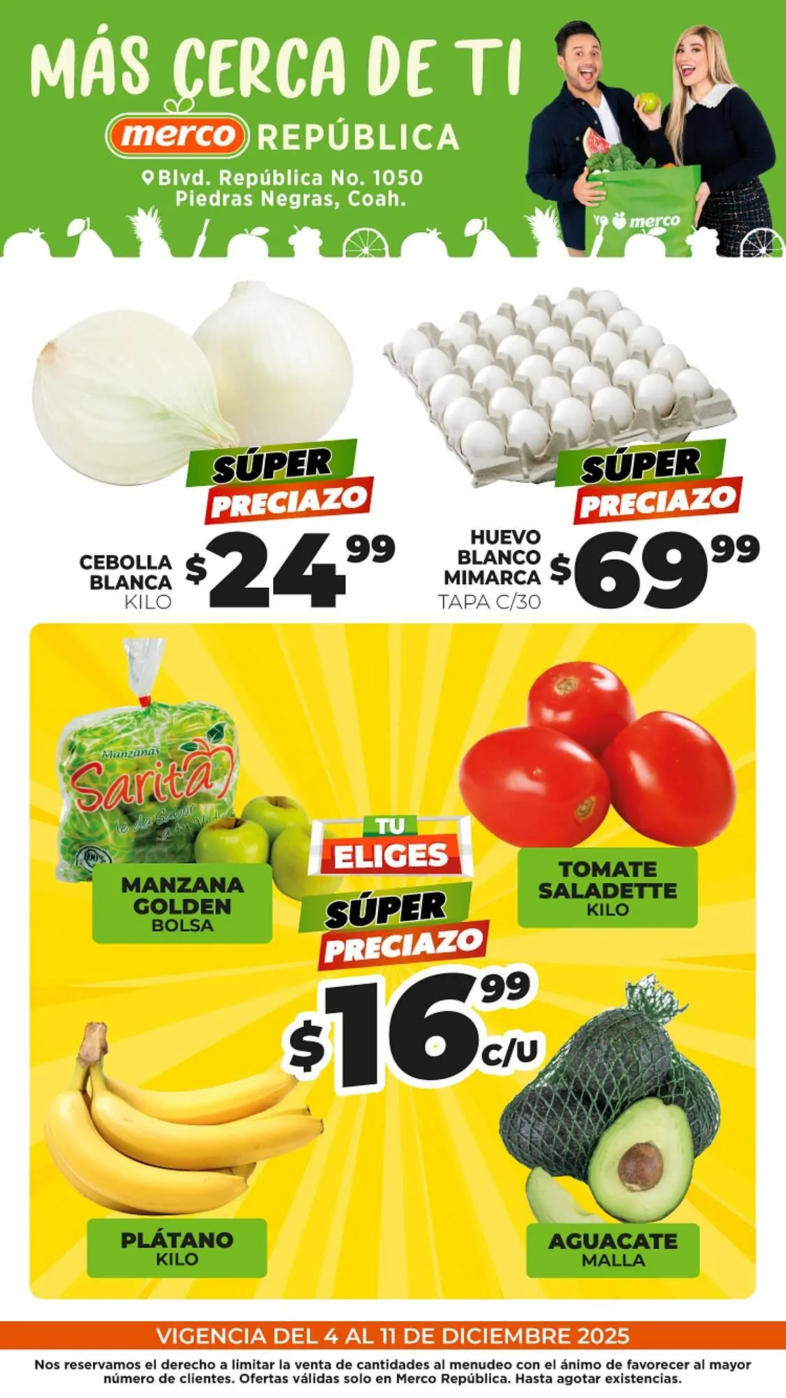 Catálogo de Folleto Merco 5 de diciembre al 11 de diciembre 2025 - Pagina 1