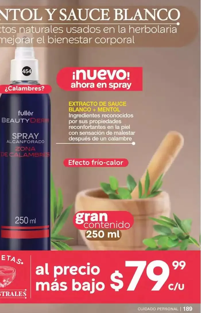 Catálogo de Fuller CAMPAÑA 21 23 de enero al 11 de febrero 2025 - Pagina 189