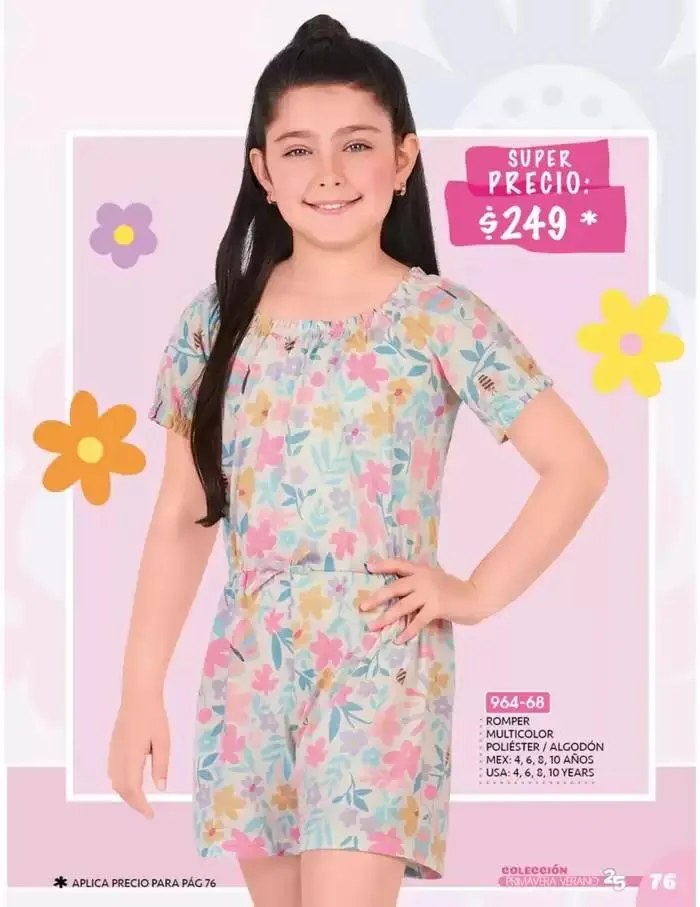 Catálogo de Catálogo Cklass Kids Niñas Primavera Verano 2025 México 8 de enero al 30 de junio 2025 - Pagina 77