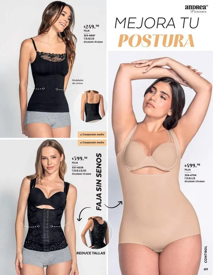 Catálogo de ANDREA - LENCERIA & VESTIR INTERIOR 26 de agosto al 25 de enero 2025 - Pagina 10