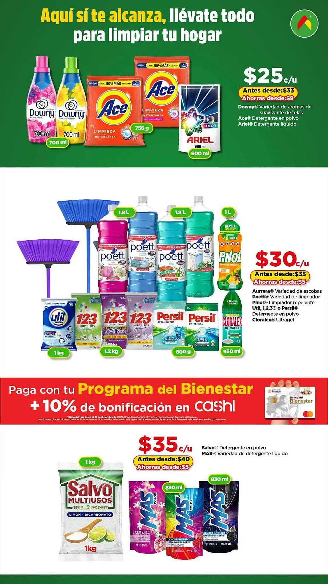 Catálogo de Catálogo Bodega Aurrerá 25 de julio al 31 de julio 2025 - Pagina 1