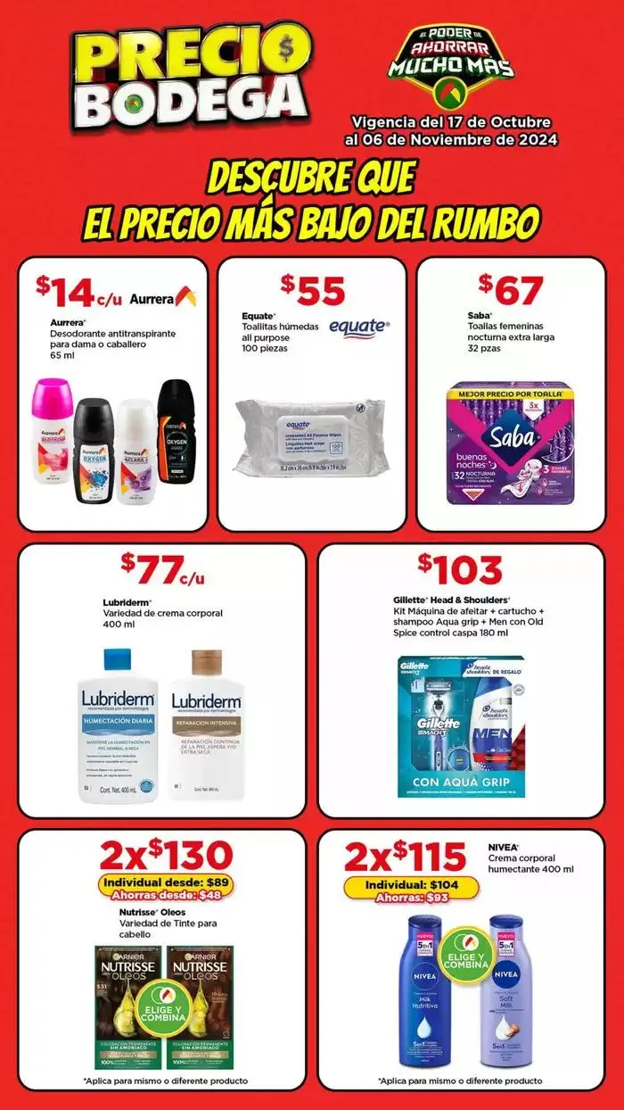 Catálogo de Precio Bodega 21 de octubre al 6 de noviembre 2024 - Pagina 14