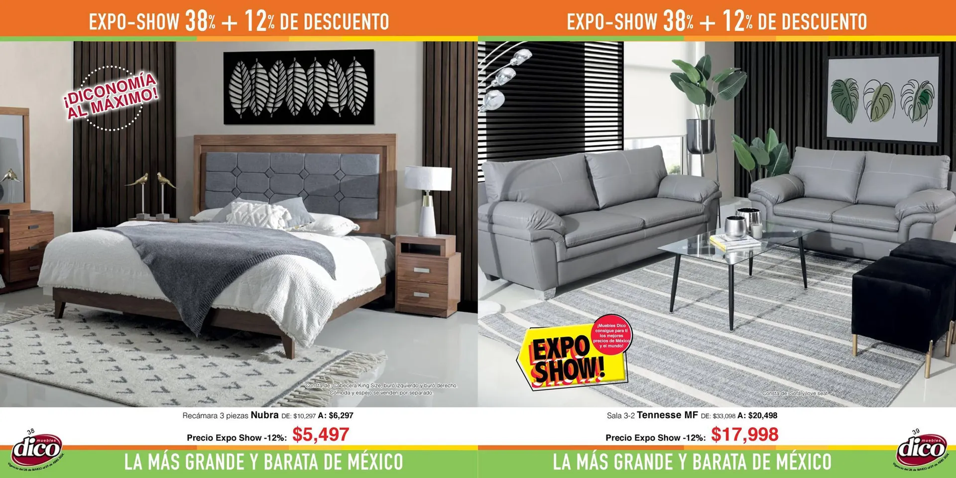 Catálogo de Catálogo Muebles Dico 29 de marzo al 9 de abril 2024 - Pagina 20