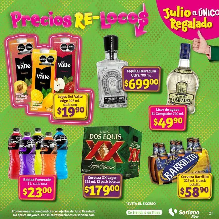 Catálogo de Julio Regalado Híper 12 de julio al 17 de julio 2024 - Pagina 21